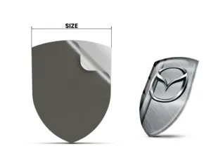 Mazda 3D Autosticker Universal Hochwertig Professionell